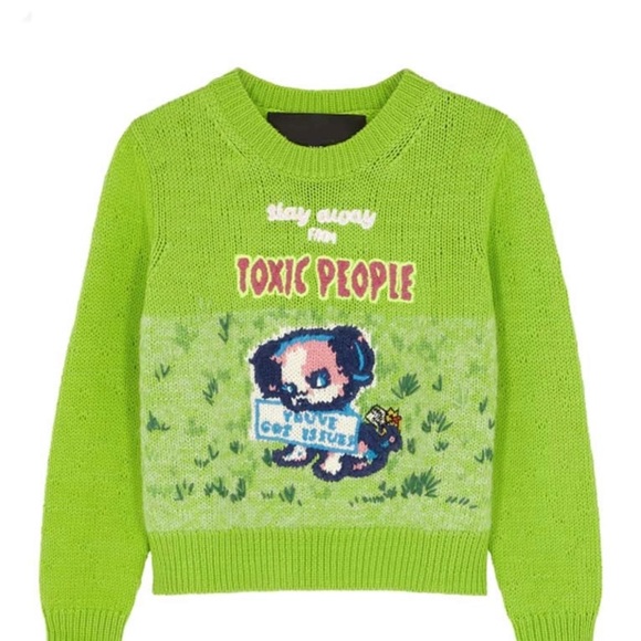 Magda Archer X The Intarsia Sweater Marc Jacobs